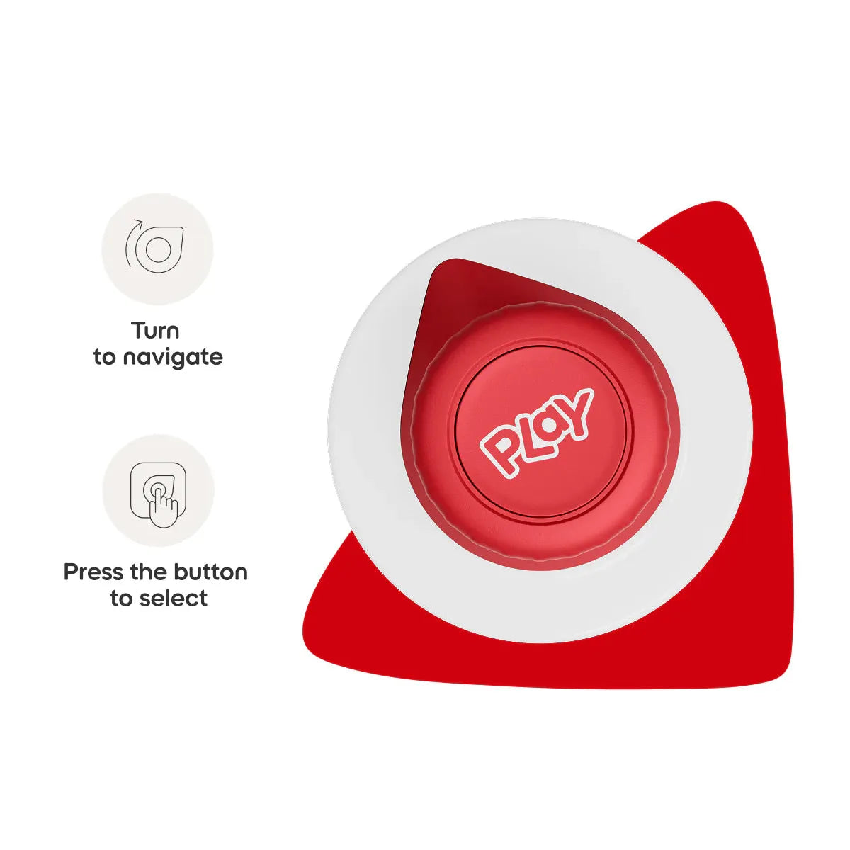 Tonies® Tonieplay Controller Sunset Red-Tonies-Little Giant Kidz