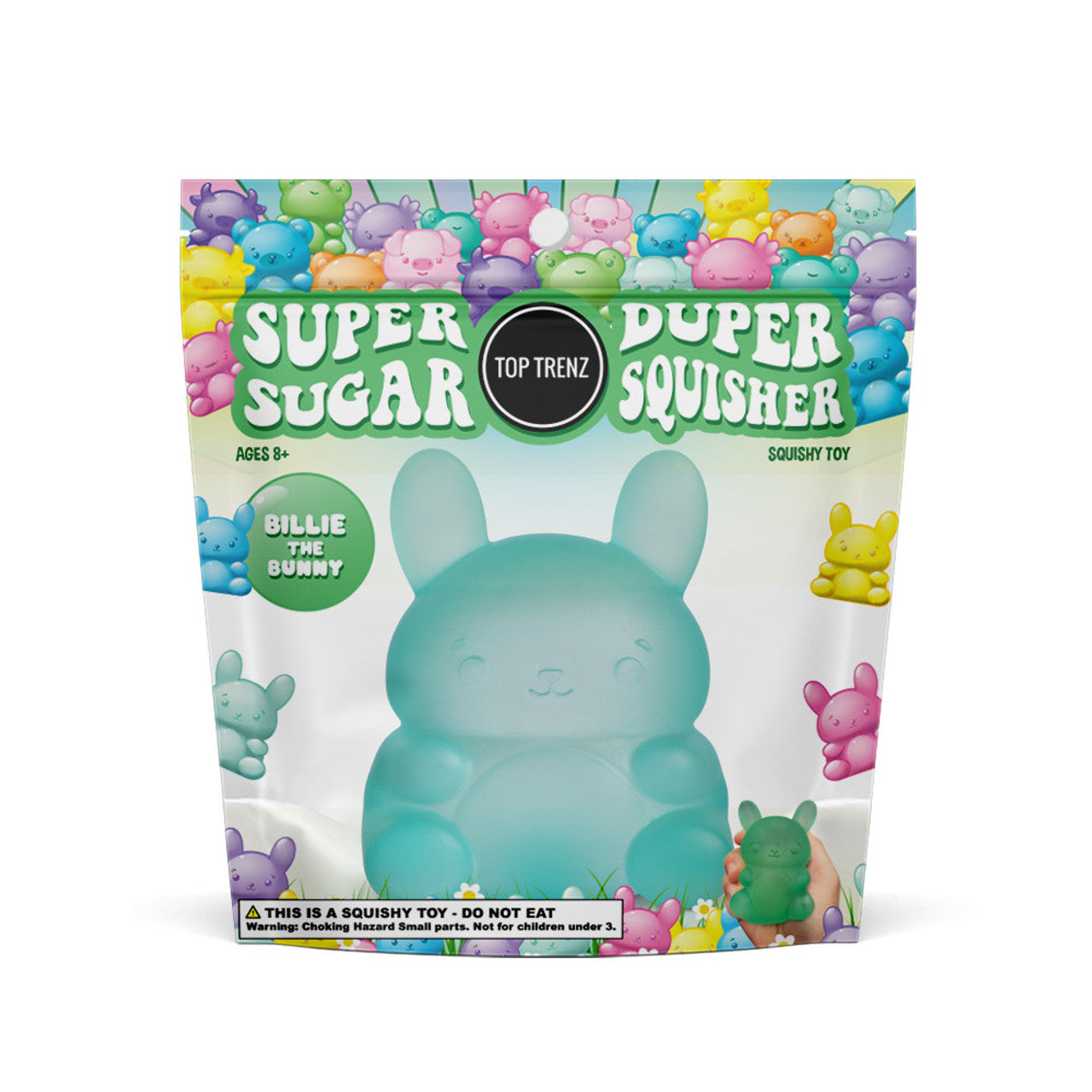 Top Trenz Super Duper Sugar Squisher Toy - Bunny-Top Trenz-Little Giant Kidz