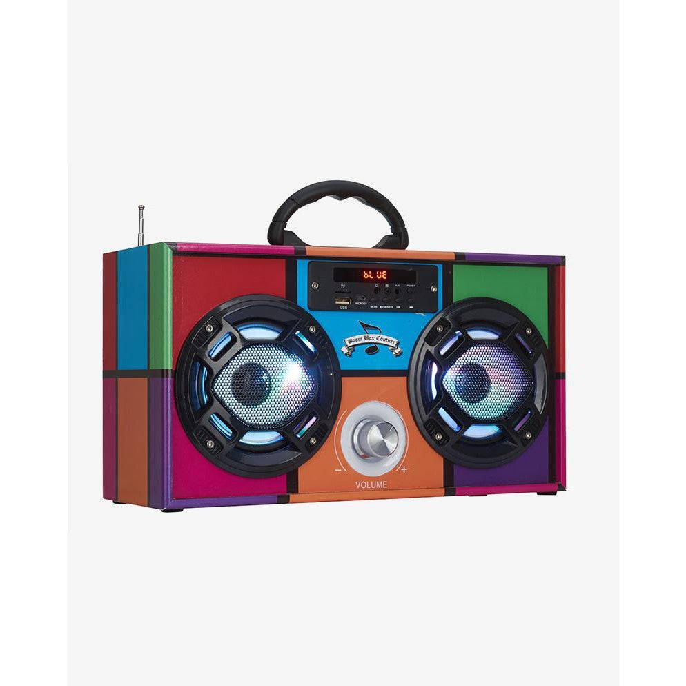 ラジオ・コンポ MINI BOOMBOX Trend Tech Brands Retro 90's Wireless Boombox with FM Radio