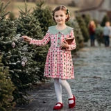 TwoCan Holiday Tree Farm Dress-TwoCan-Little Giant Kidz