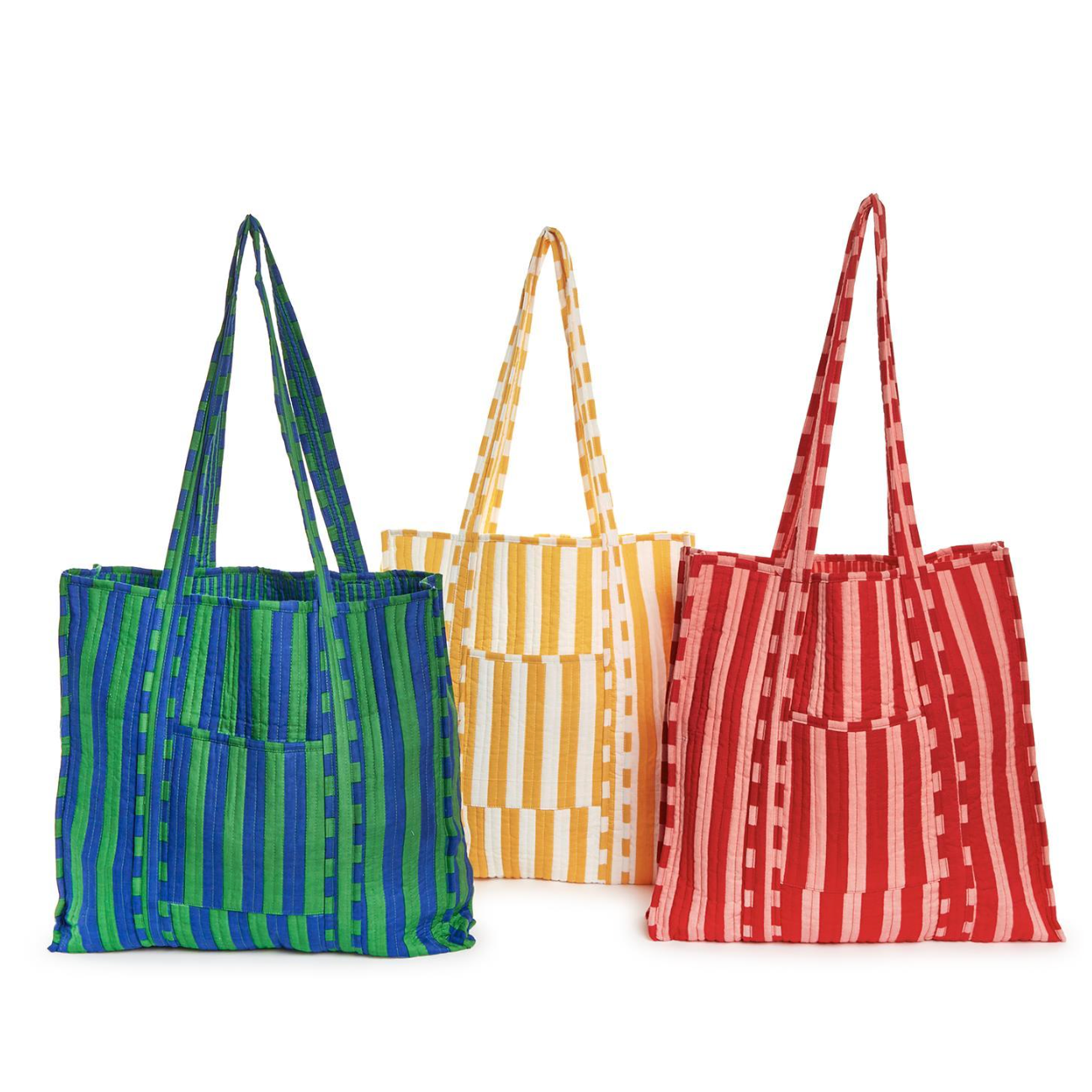 Two's Company Cotton Printed Reversible Tote-TWO'S COMPANY-Little Giant Kidz