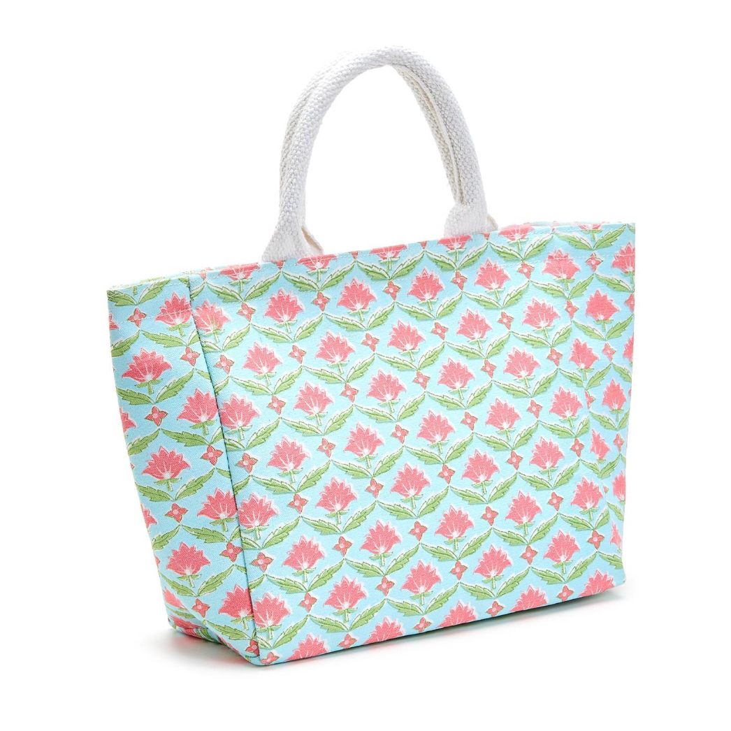 Two's Company Floral Thermal Tote-TWO'S COMPANY-Little Giant Kidz