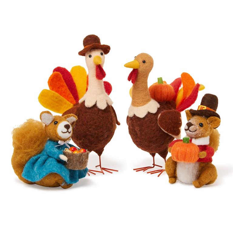Two's Company Harvest Friends Felt Décor-Two's Company-Little Giant Kidz