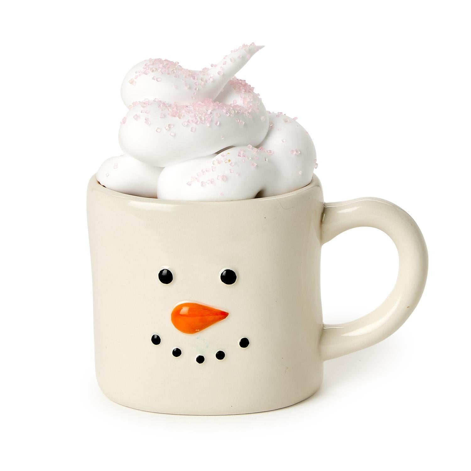 Two's Company Snowman Marshmallow Mug-TWO'S COMPANY-Little Giant Kidz