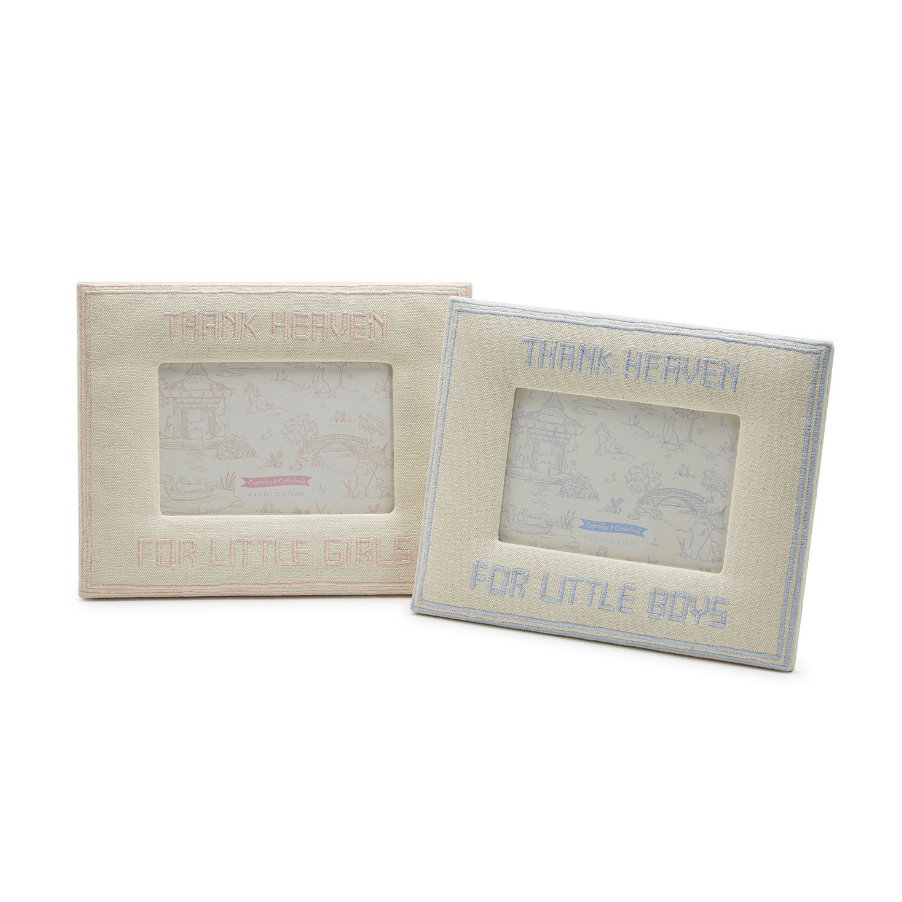 Two's Company Thank Heaven 4x6 Photo Frame-TWO'S COMPANY-Little Giant Kidz