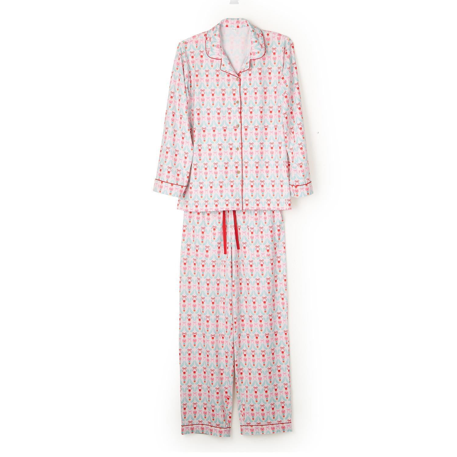 Two's Company Women Nutcracker Pajamas-TWO'S COMPANY-Little Giant Kidz