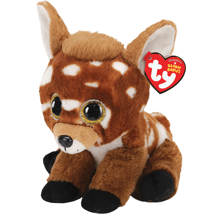 Ty Beanie Babies Buckley Brown & White Spotted Deer - 13"-TY Inc-Little Giant Kidz