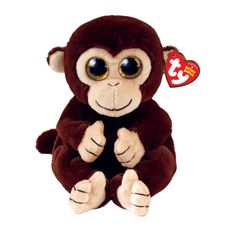 Ty Beanie Babies Matteo Brown Monkey - 8"-TY Inc-Little Giant Kidz
