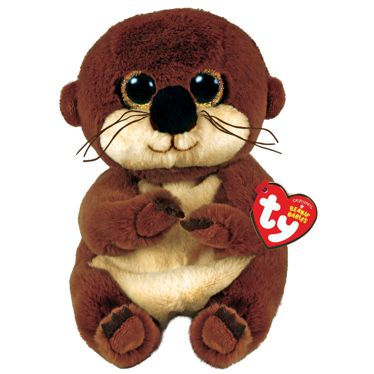 Ty Beanie Babies Mitch Brown Otter - 8"-TY Inc-Little Giant Kidz
