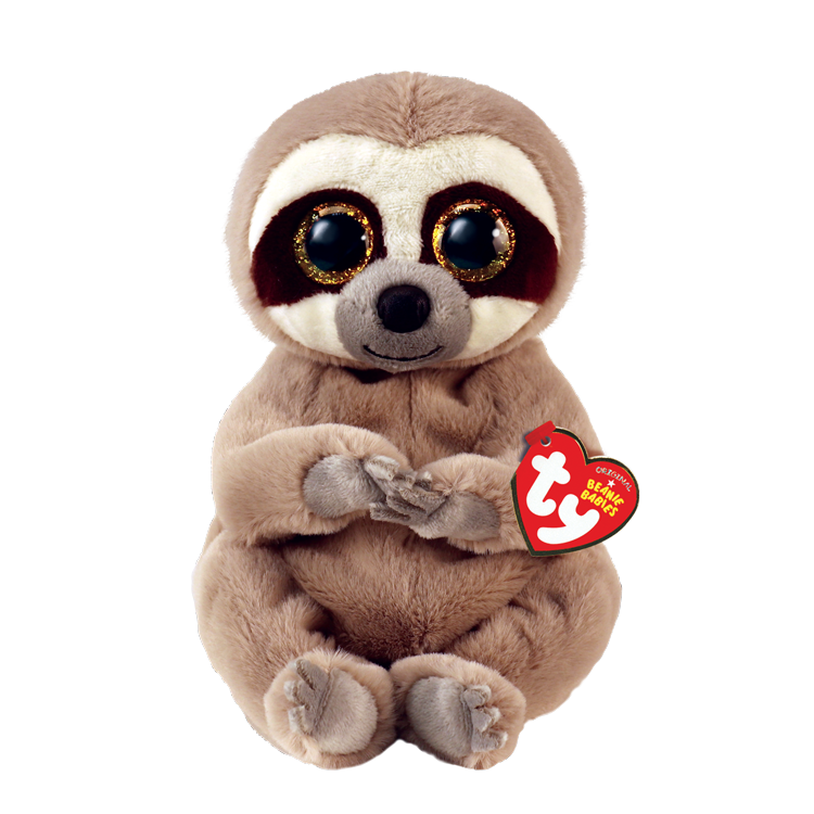 Ty Beanie Babies Silas Grey Sloth - 8"-TY Inc-Little Giant Kidz