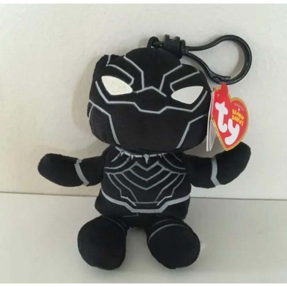 Ty Beanie Babies™ Black Panther Clip-TY Inc-Little Giant Kidz