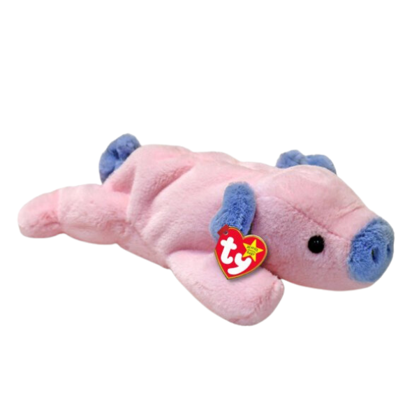 Ty Beanie Baby Squealer II Pink Pig-TY Inc-Little Giant Kidz