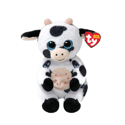 Ty Beanie Bellies Herdly the Cow-TY Inc-Little Giant Kidz