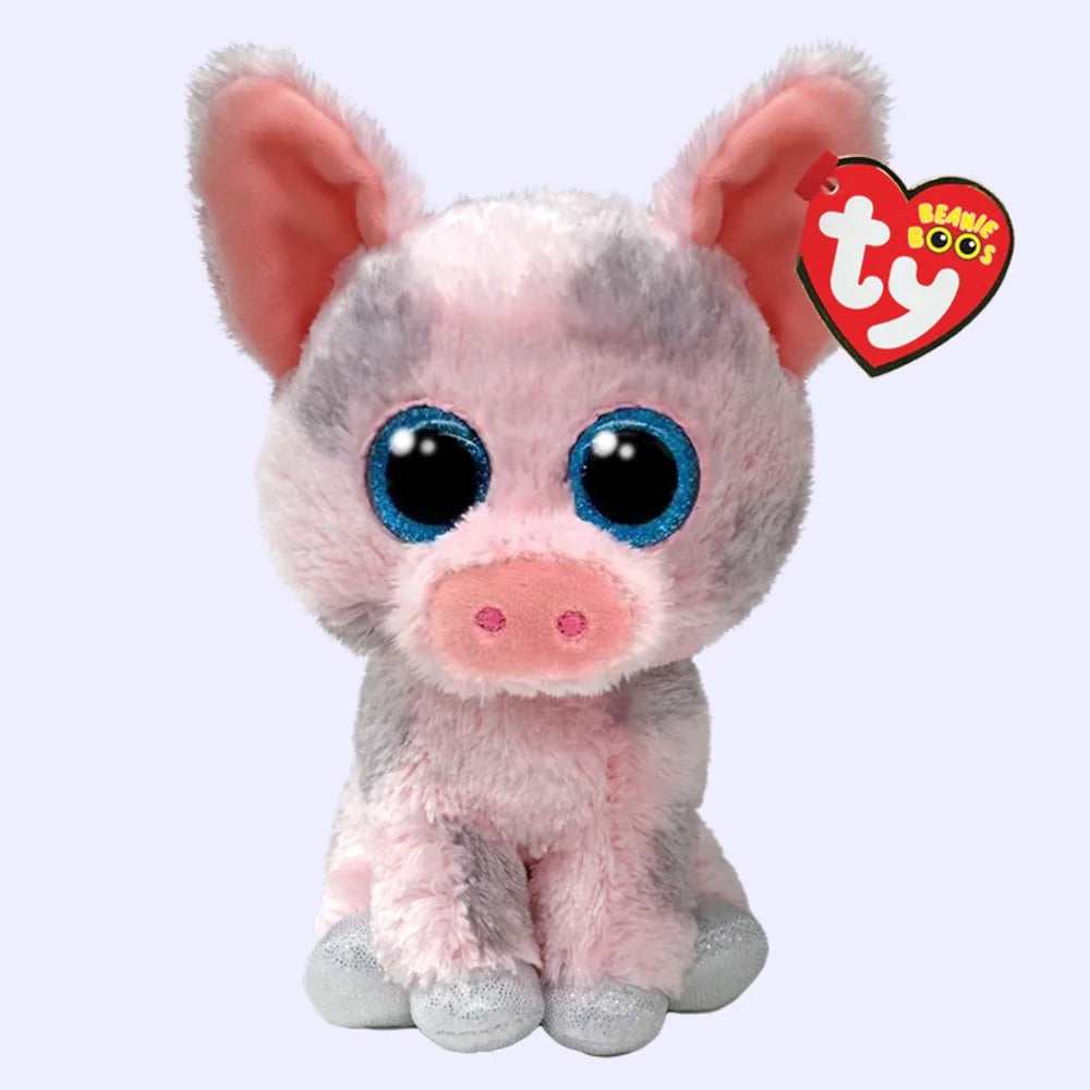 Ty Beanie Boos Collection - Hambone Spotted Pig - 6"-TY Inc-Little Giant Kidz