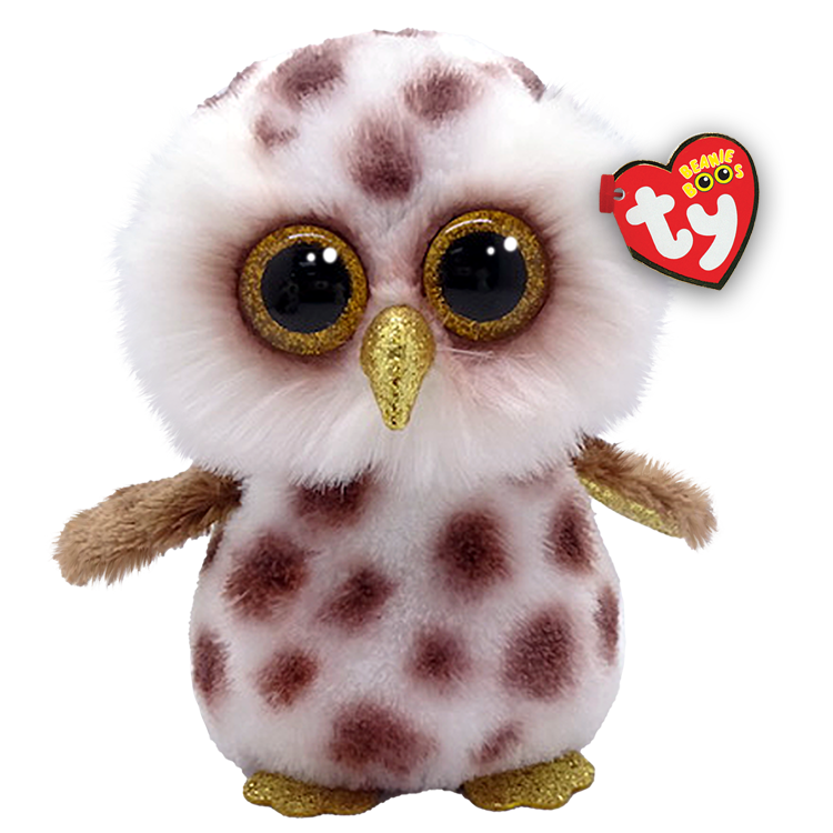 Ty Beanie Boos Collection - Whoolie Spotted Owl - 6"-TY Inc-Little Giant Kidz