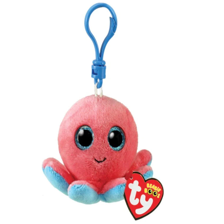 Ty Beanie Boos™ Sheldon the Octopus Clip-TY Inc-Little Giant Kidz