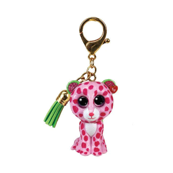 Ty Mini Boo Collectible Clip - Glamour the Pink Leopard-TY Inc-Little Giant Kidz