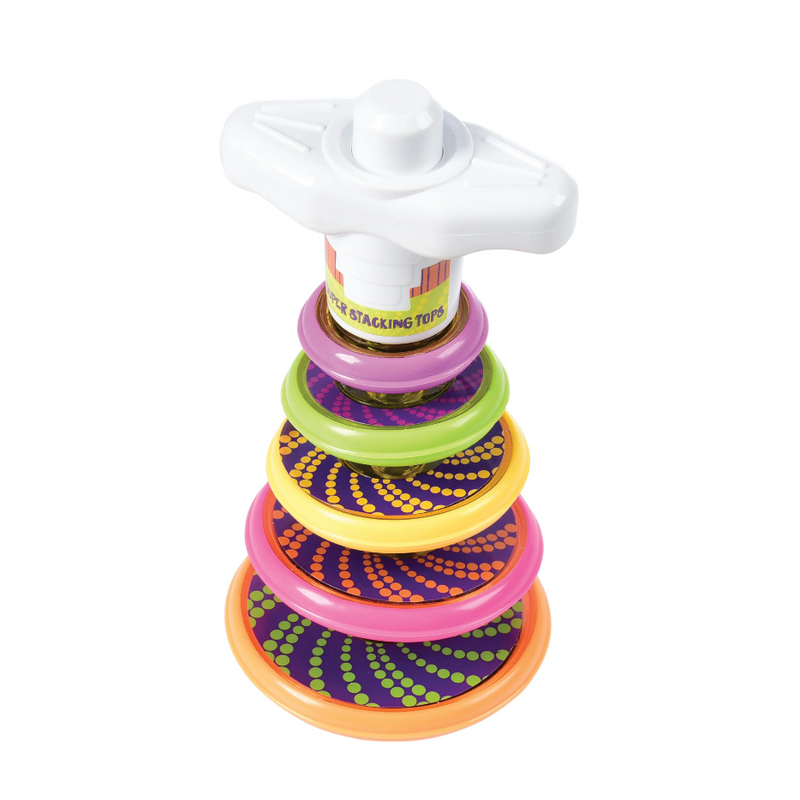 U.S. Toy Stacking Spin Tops-U.S. TOY-Little Giant Kidz