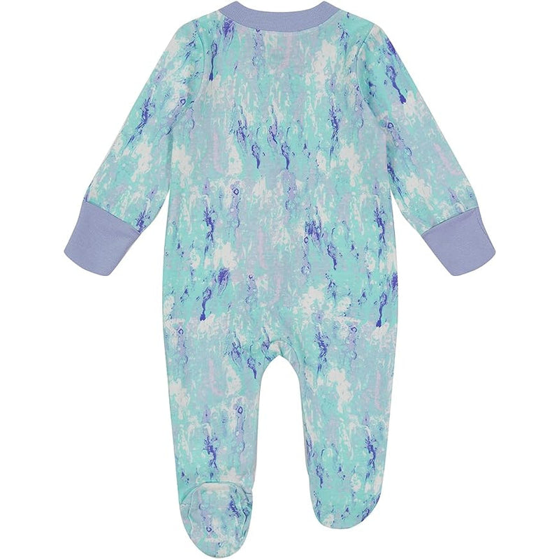Under Armour Baby Girls' UA All Over Print Coverall - Neo Turquoise-UNDER ARMOUR-Little Giant Kidz