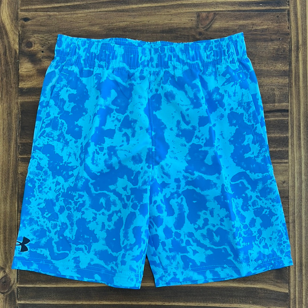 Under Armour Boy UA Printed Woven Short - Capri-UNDER ARMOUR-Little Giant Kidz