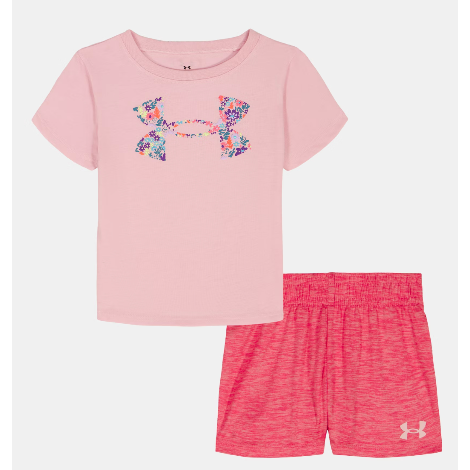Under Armour Ditsy Logo- Prime Pink-UNDER ARMOUR-Little Giant Kidz