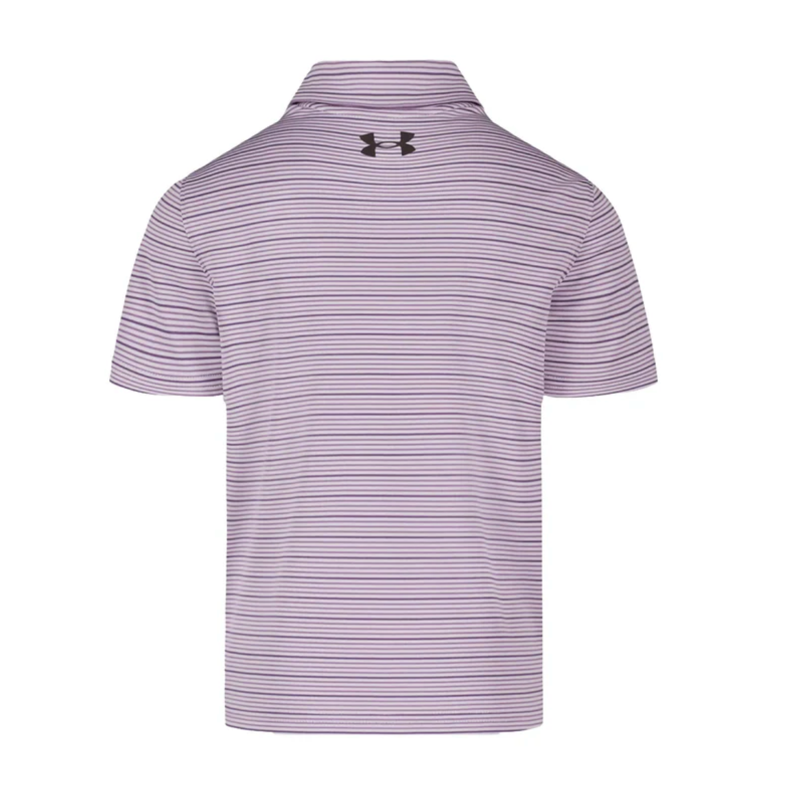 Under Armour Matchplay Stripe Polo-Purple Crest-UNDER ARMOUR-Little Giant Kidz