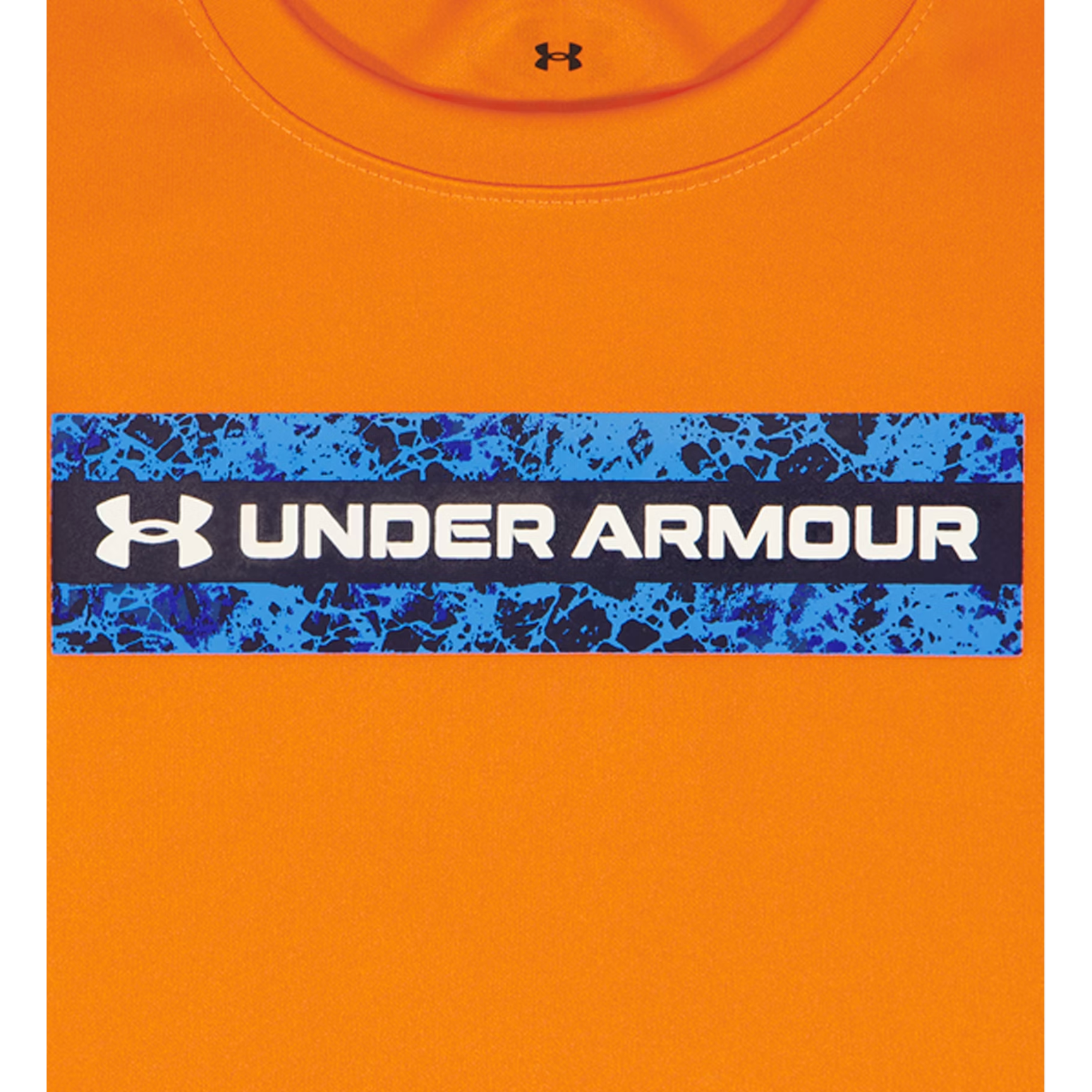 Under Armour Tech Printed Short Sleeve Set- Apollo Orange-UNDER ARMOUR-Little Giant Kidz
