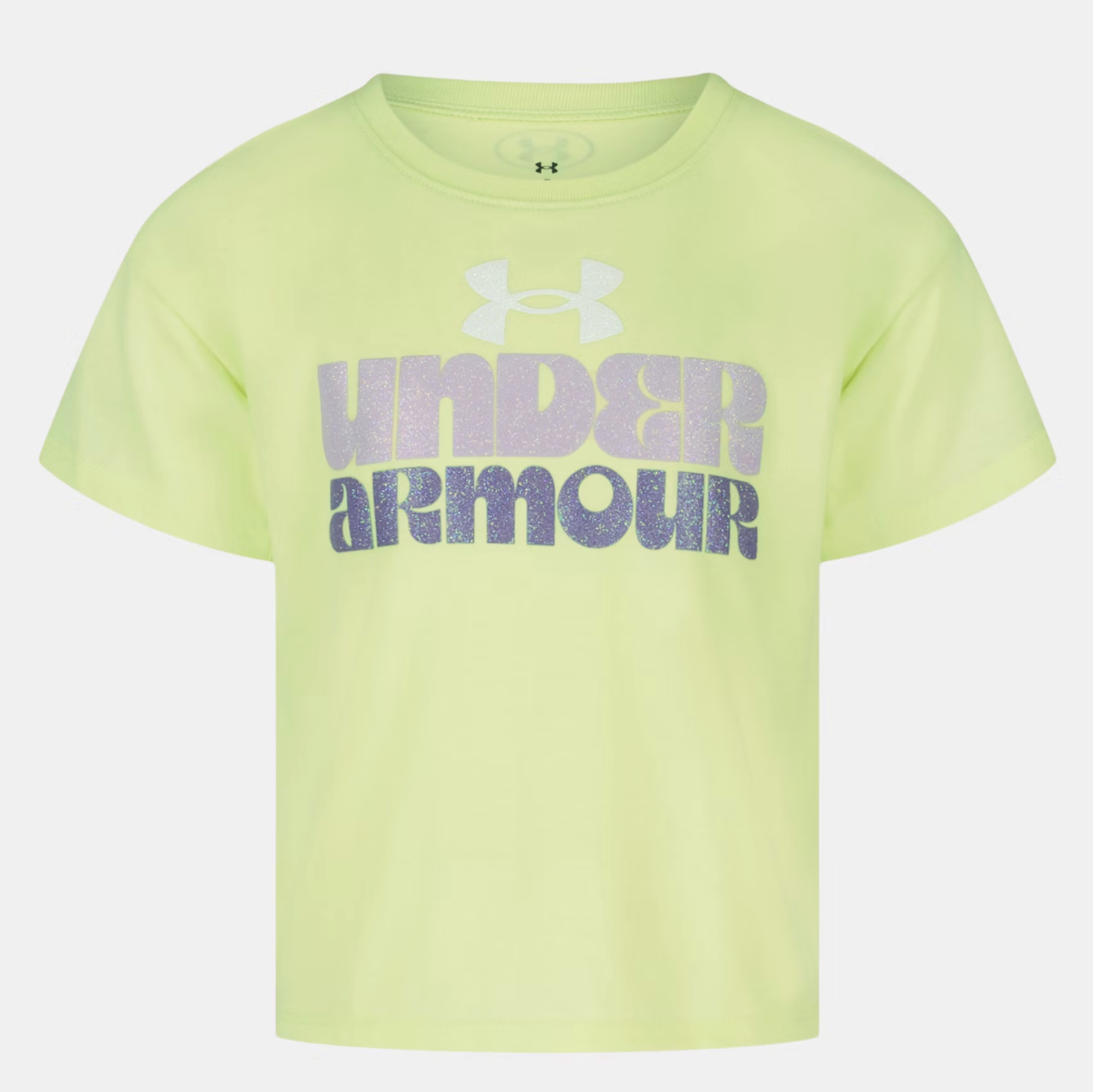 Under Armour Workmark Short Sleeve- Fade Green-UNDER ARMOUR-Little Giant Kidz