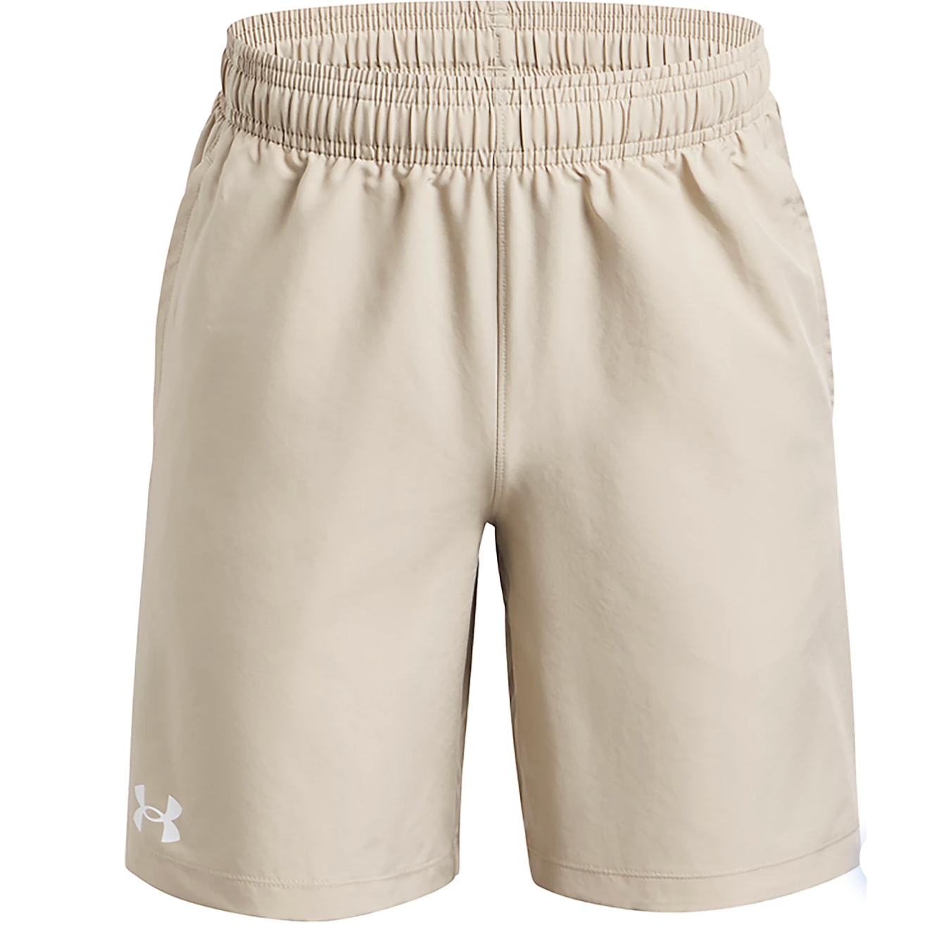 Under Armour Woven Logo Shorts-Field Khaki-UNDER ARMOUR-Little Giant Kidz