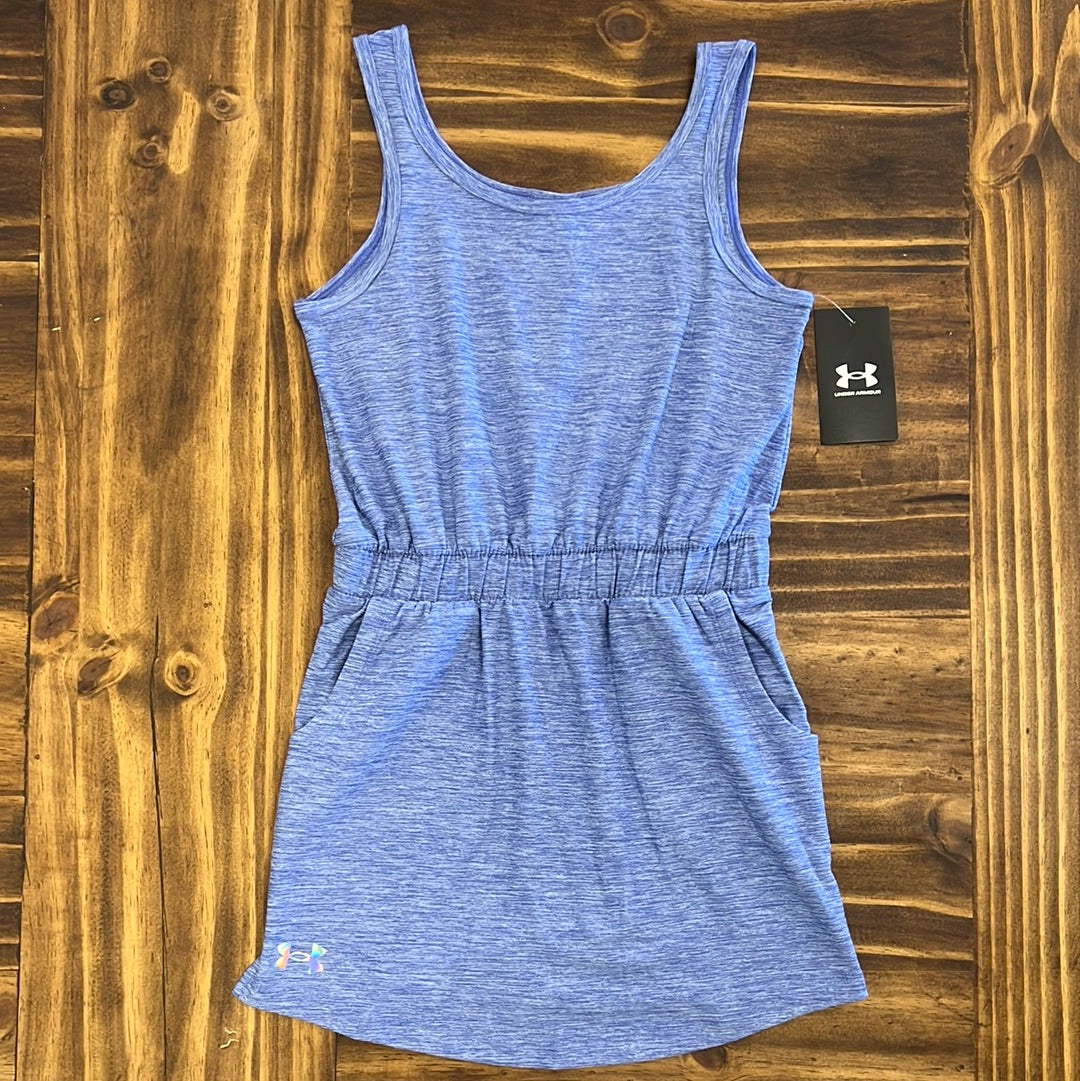Under Armour Youth Girl UA Twist Outdoor Dress - Celeste-UNDER ARMOUR-Little Giant Kidz