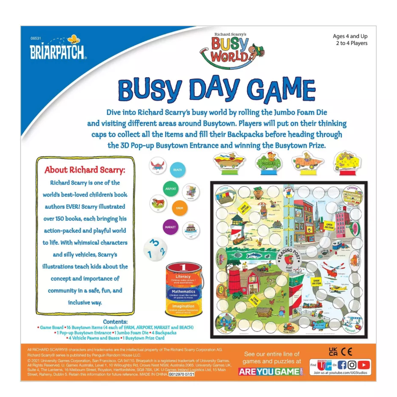 University Games Richard Scarry Busy Day Game-University Games-Little Giant Kidz