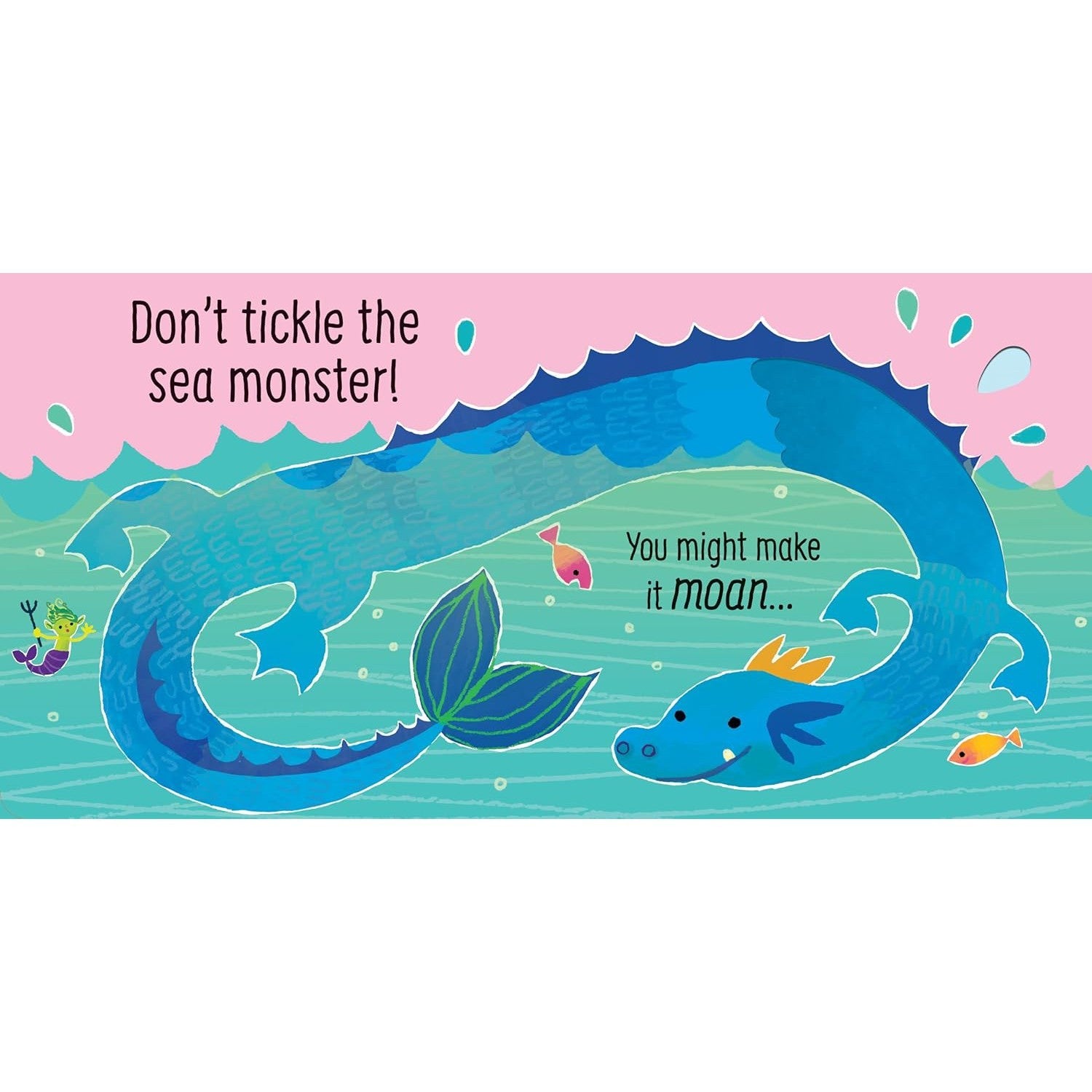 Usborne Books: Don't Tickle the Dragon! - Touchy-Feely Sounds (Board Book)-HARPER COLLINS PUBLISHERS-Little Giant Kidz
