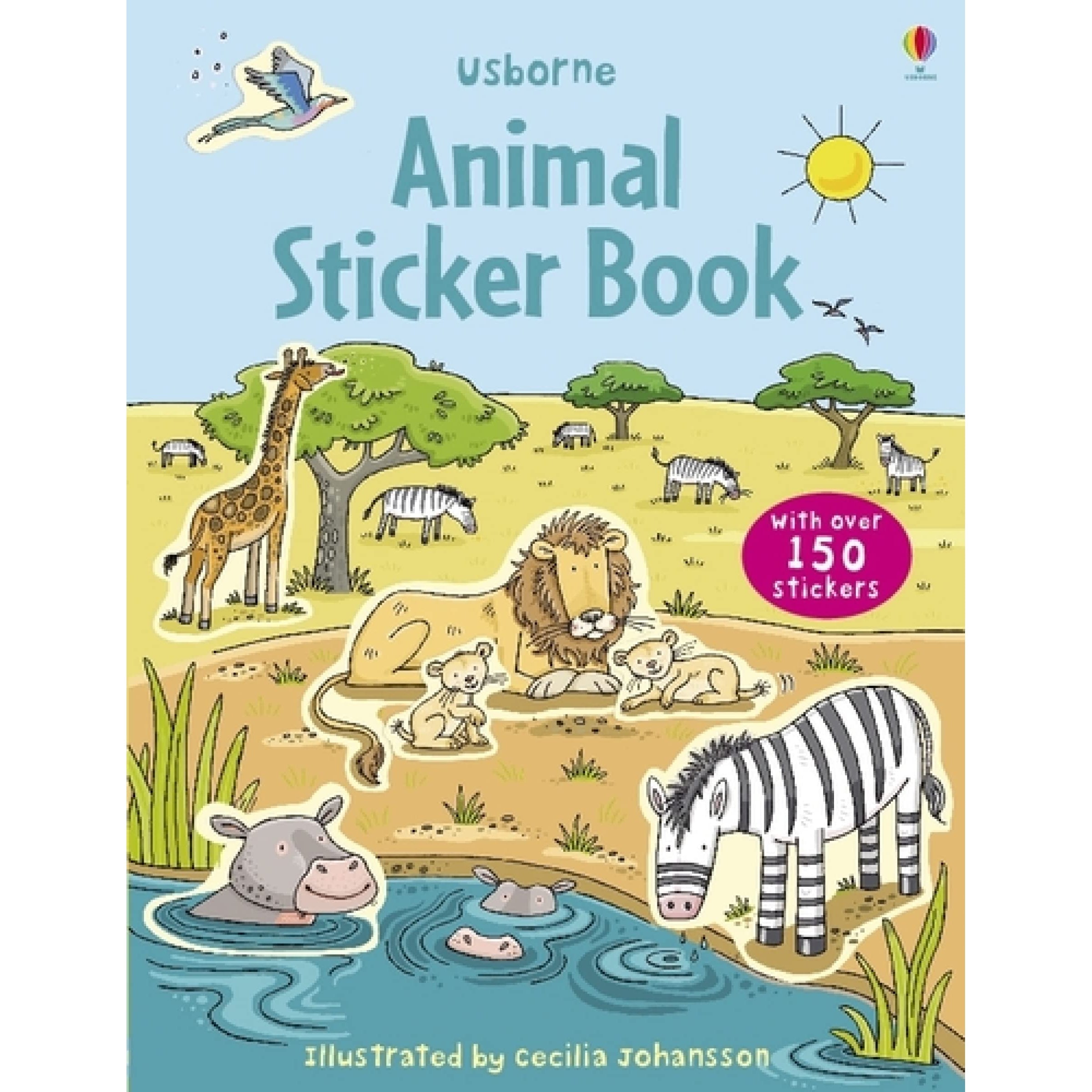 Usborne Books: First Sticker Book - Animals (Paperback Book)-HARPER COLLINS PUBLISHERS-Little Giant Kidz