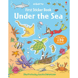Usborne Books: First Sticker Book - Under the Sea (Paperback Book)-HARPER COLLINS PUBLISHERS-Little Giant Kidz