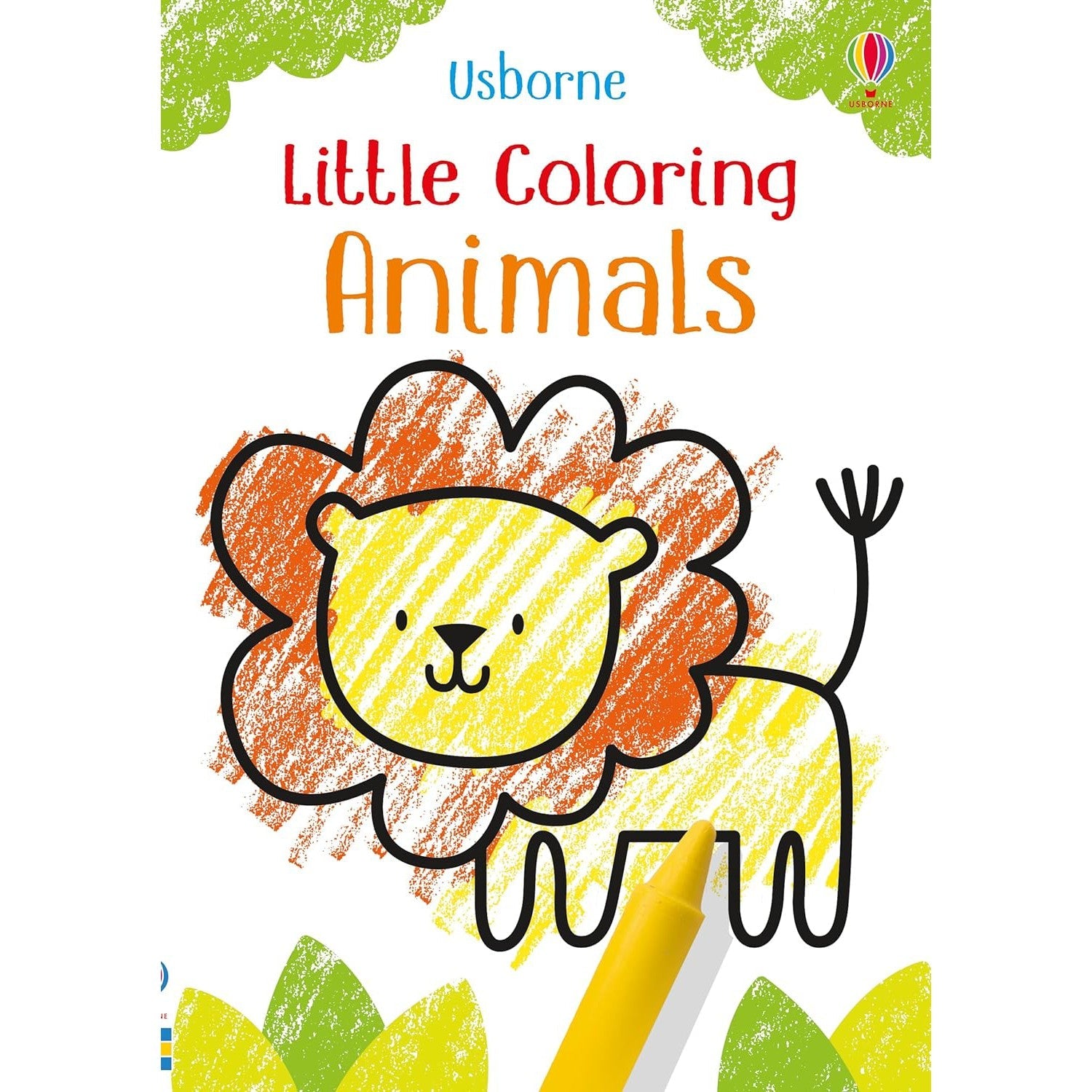 Usborne Books: Little Coloring: Animals (Paperback Book)-HARPER COLLINS PUBLISHERS-Little Giant Kidz