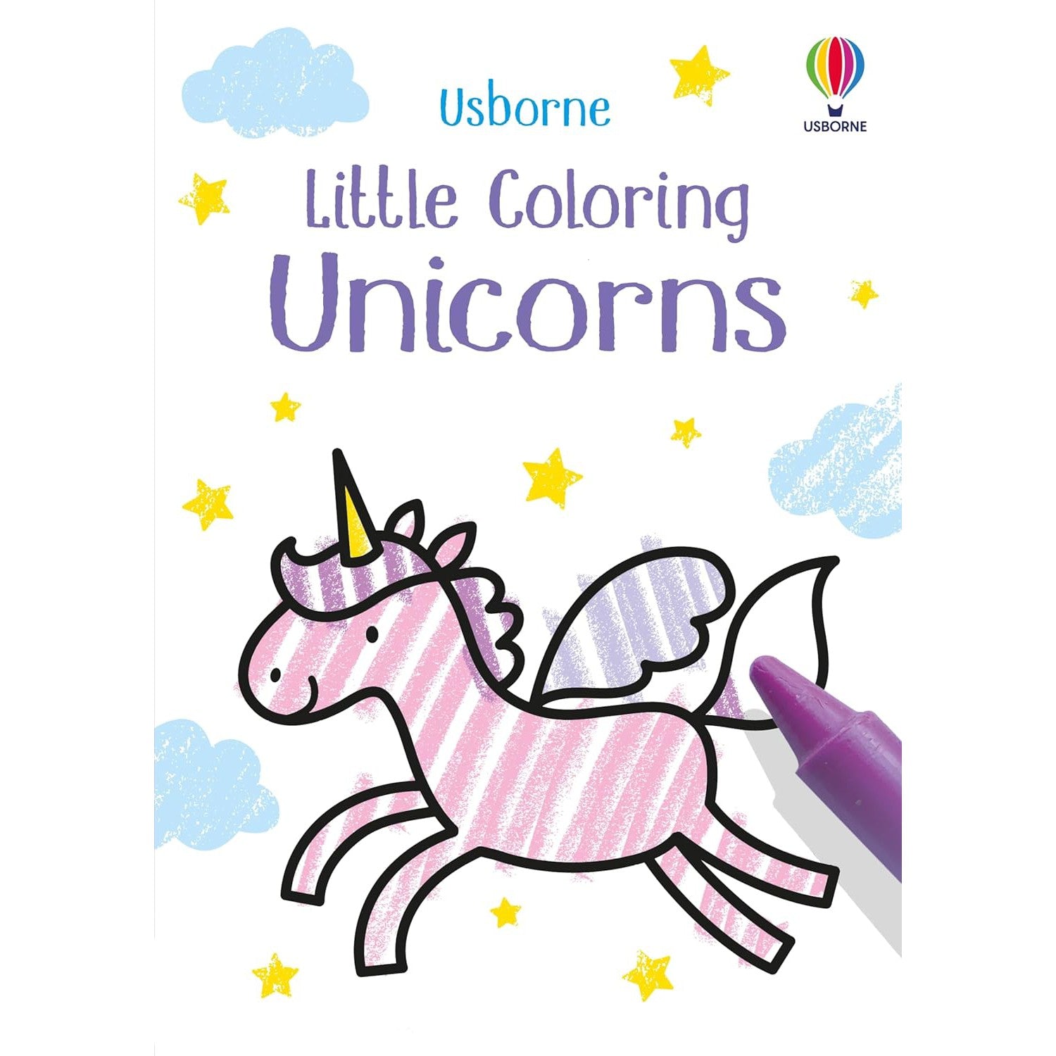 Usborne Books: Little Coloring: Unicorns (Paperback Book)-HARPER COLLINS PUBLISHERS-Little Giant Kidz