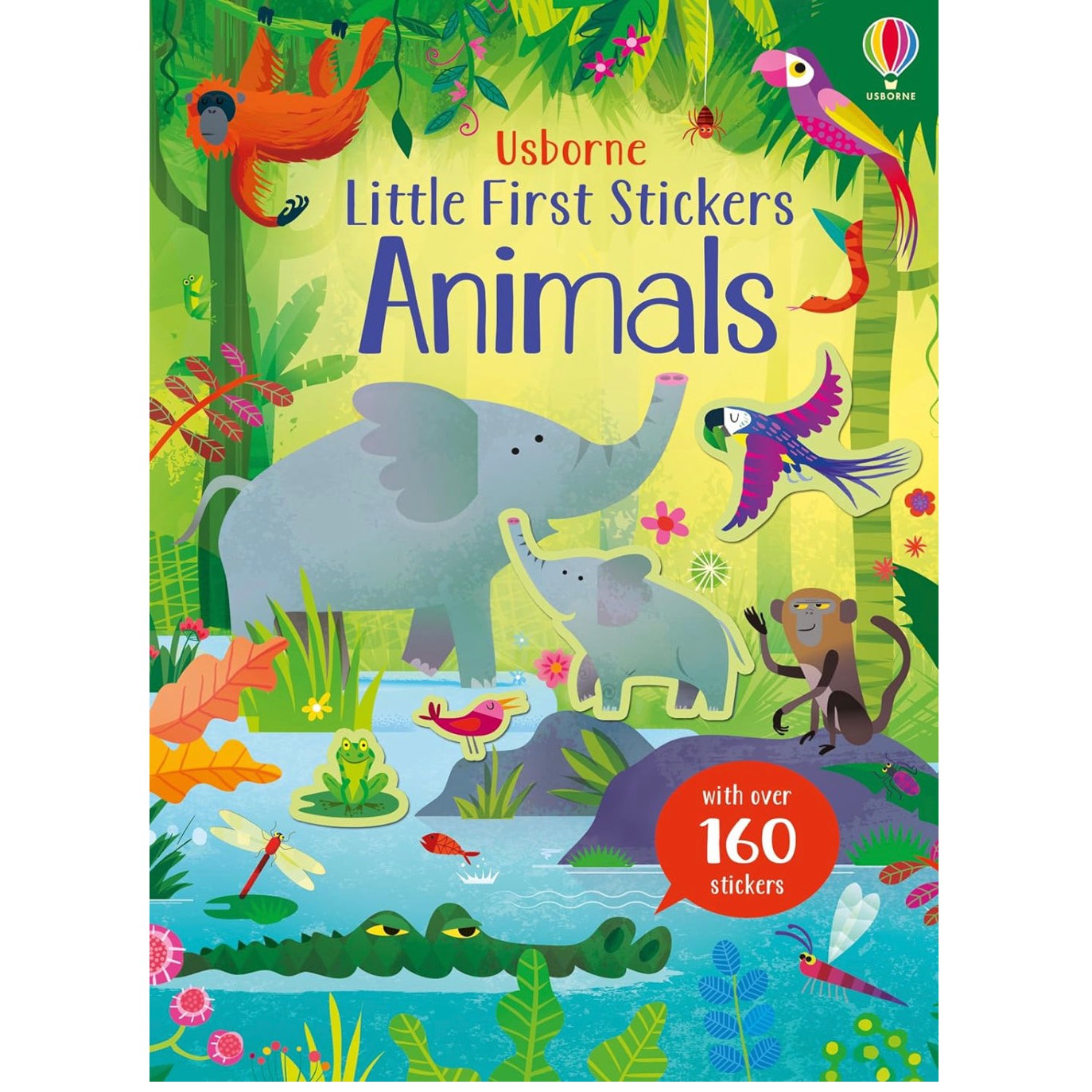 Usborne Books: Little First Stickers - Animals (Paperback Book)-HARPER COLLINS PUBLISHERS-Little Giant Kidz