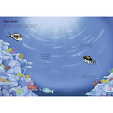 Usborne Books: Little First Stickers - Aquarium (Paperback Book)-HARPER COLLINS PUBLISHERS-Little Giant Kidz