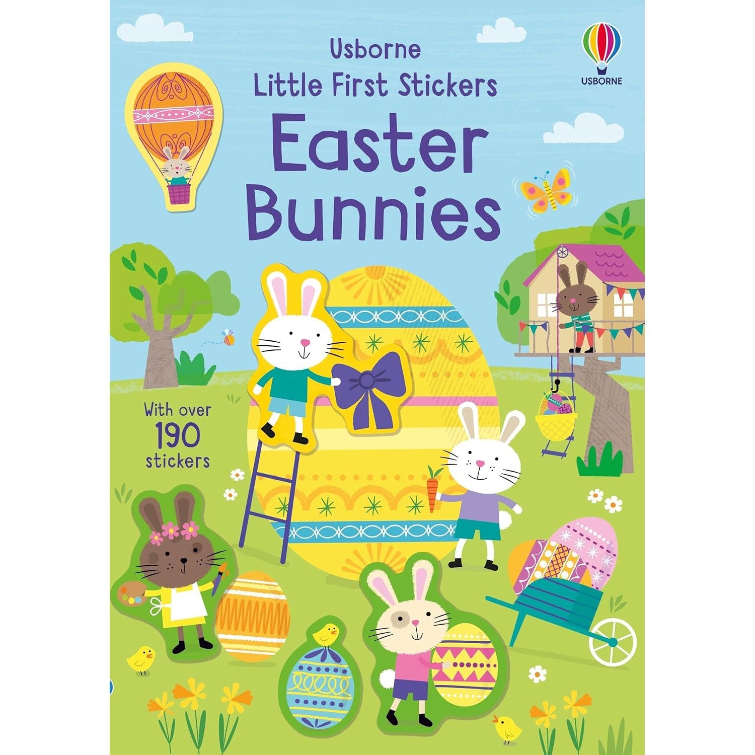 Usborne Books: Little First Stickers - Easter Bunnies (Paperback Book)-HARPER COLLINS PUBLISHERS-Little Giant Kidz
