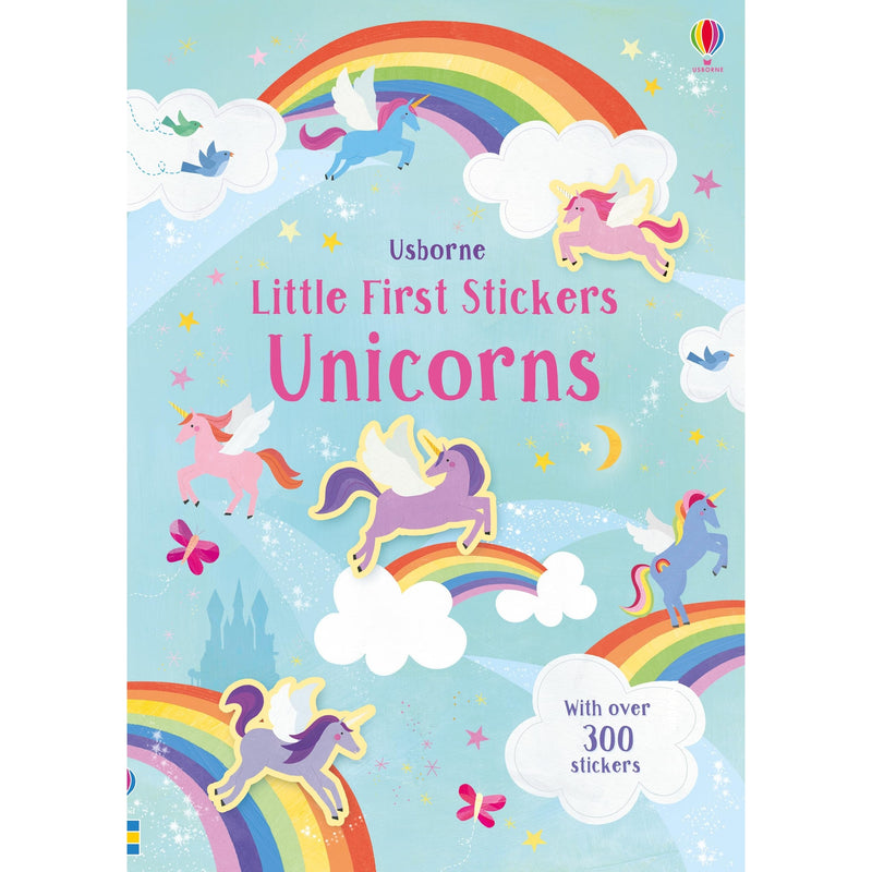 Usborne Books: Little First Stickers - Unicorns (Paperback Book)-HARPER COLLINS PUBLISHERS-Little Giant Kidz