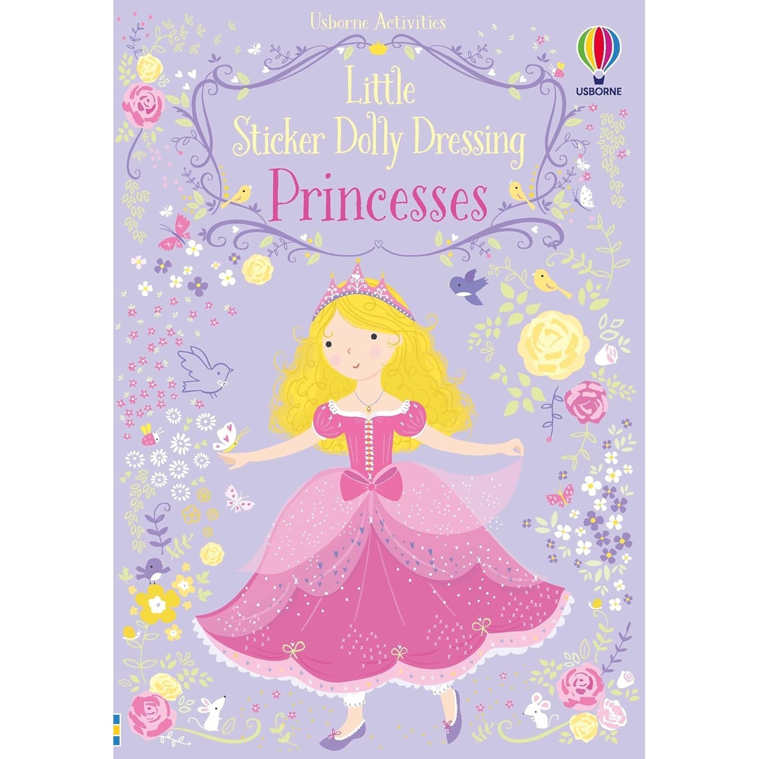 Usborne Books: Little Sticker Dolly Dressing: Princess (Paperback Book)-HARPER COLLINS PUBLISHERS-Little Giant Kidz