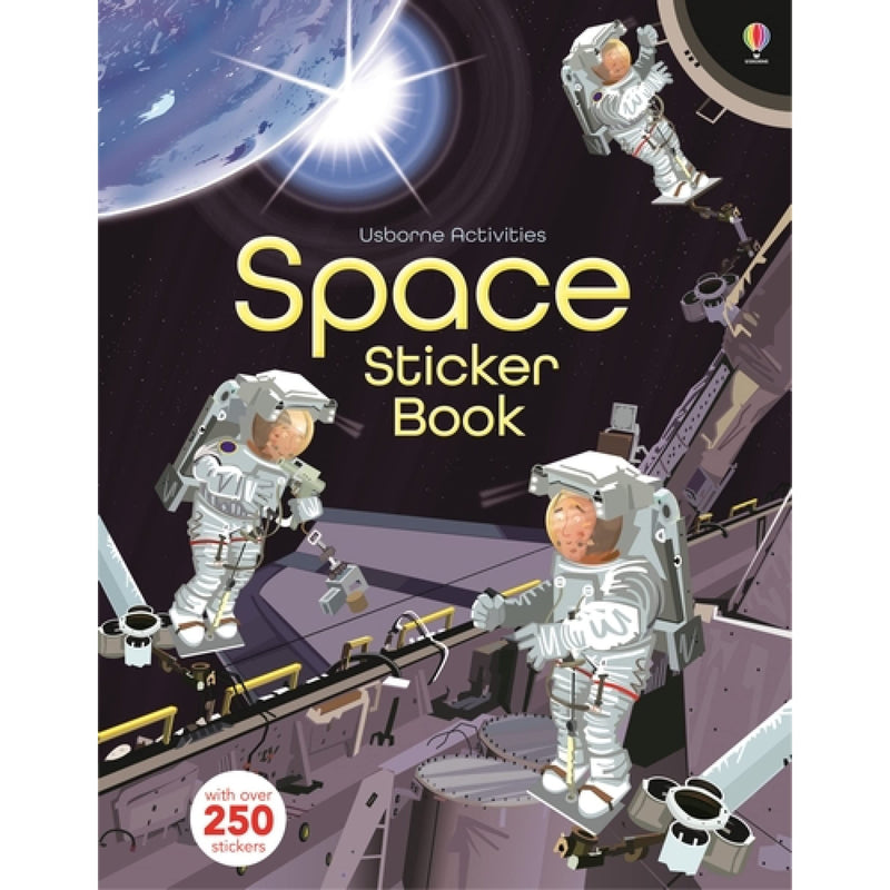 Usborne Books: Space Sticker Book (Paperback Book)-HARPER COLLINS PUBLISHERS-Little Giant Kidz