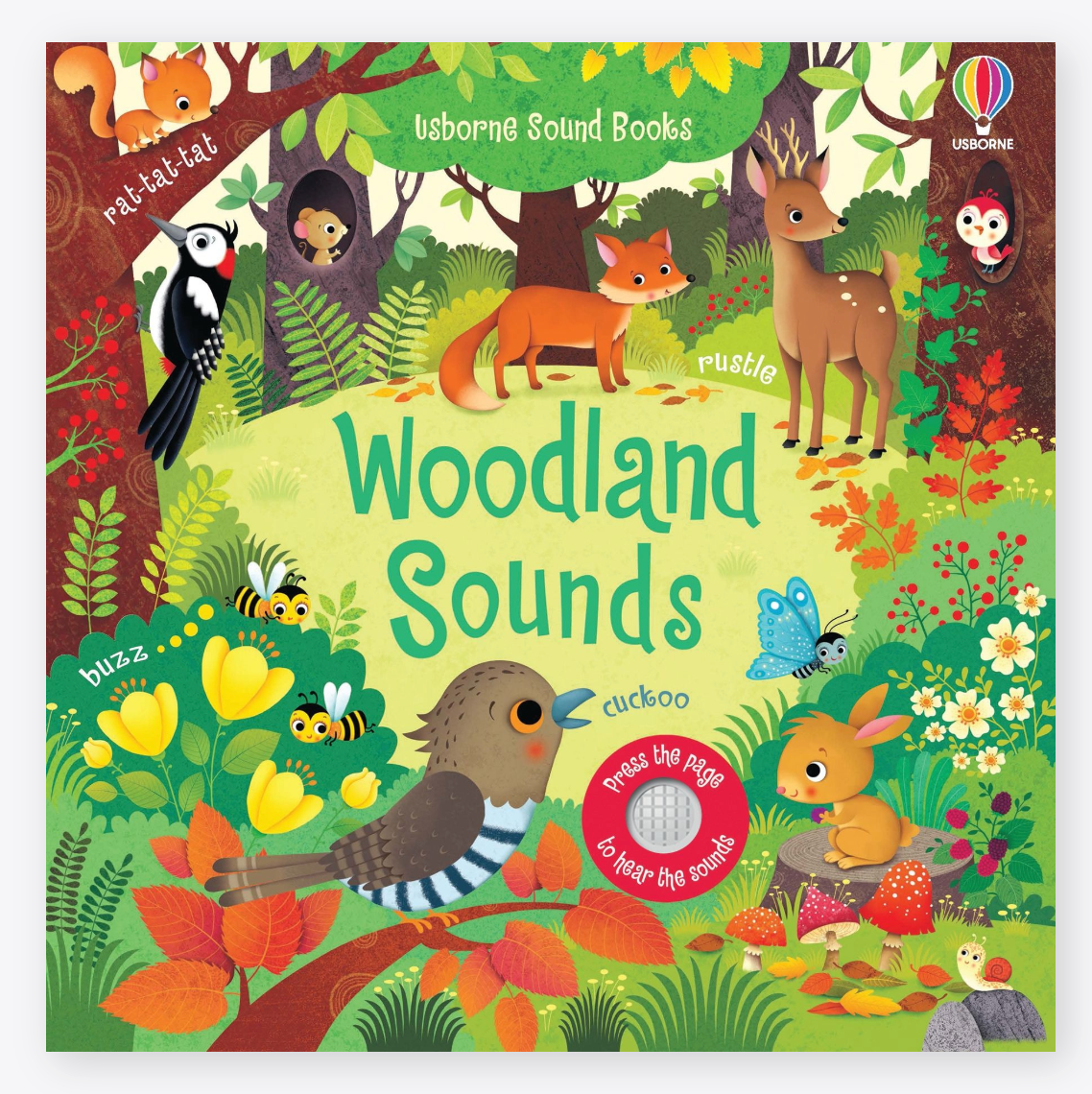 Usborne Sound Book: Woodland Sounds-HARPER COLLINS PUBLISHERS-Little Giant Kidz