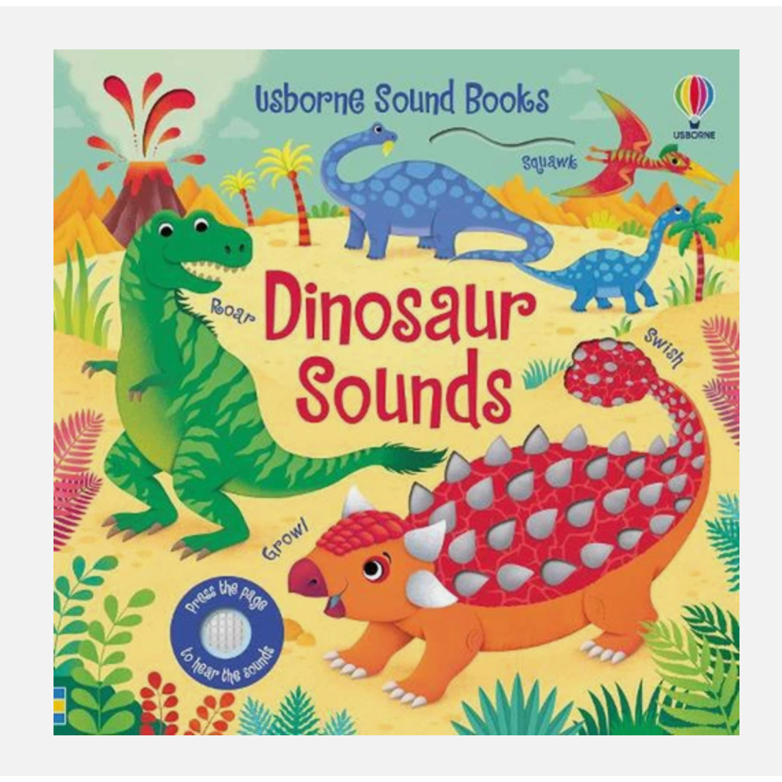 Usborne Sound Books: Dinosaur Sounds (Board Book)-HARPER COLLINS PUBLISHERS-Little Giant Kidz