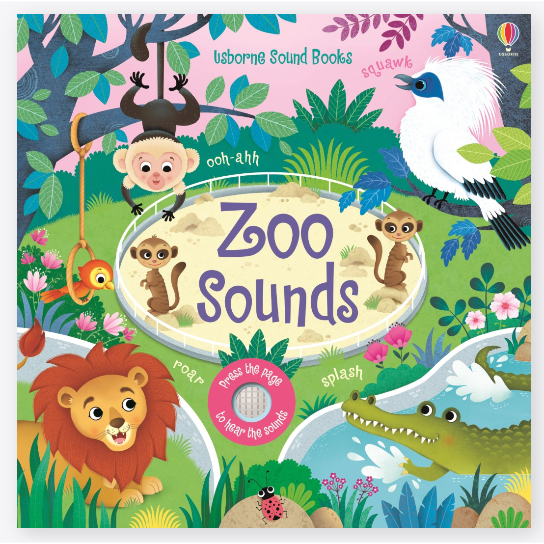 Usborne Sound Books: Zoo Sounds (Board Book)`-HARPER COLLINS PUBLISHERS-Little Giant Kidz