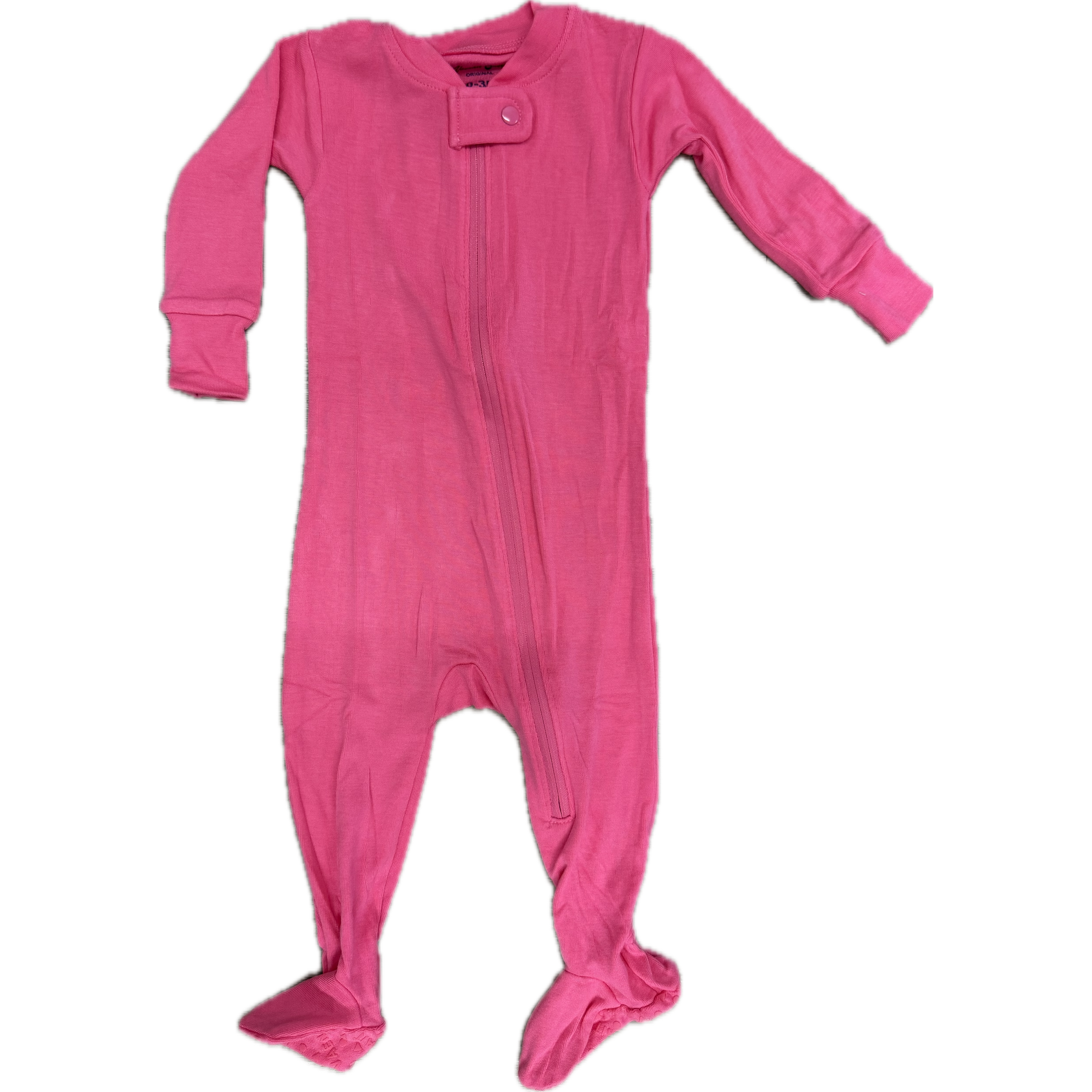 Vaenait Baby Pink Baby Footie-Vaenait Baby-Little Giant Kidz