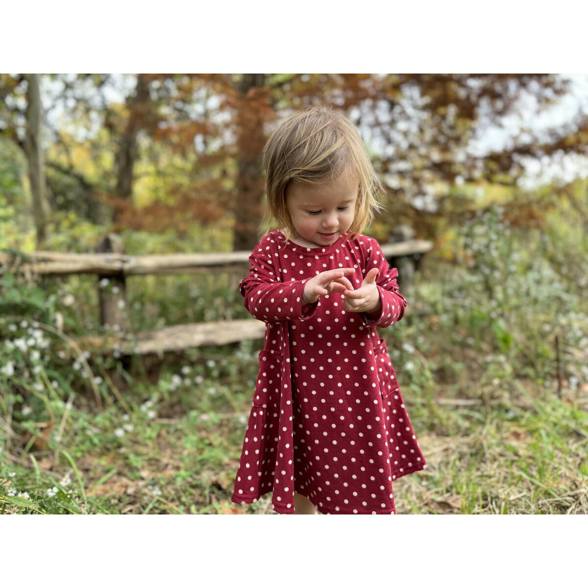 Vignette Burgundy Polka Dot Leena Dress 6 Vignette Burgundy Polka Dot Leena Dress 6