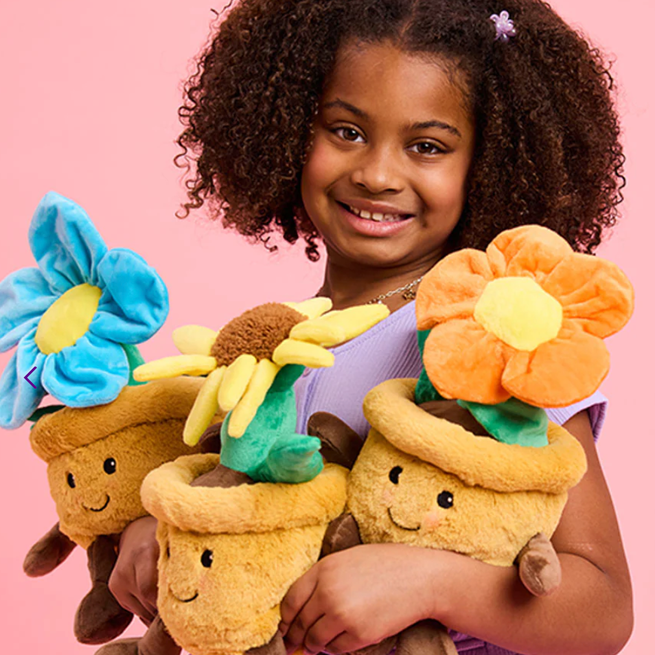 Warmies® Blue Flower Pot-INTELEX-Little Giant Kidz