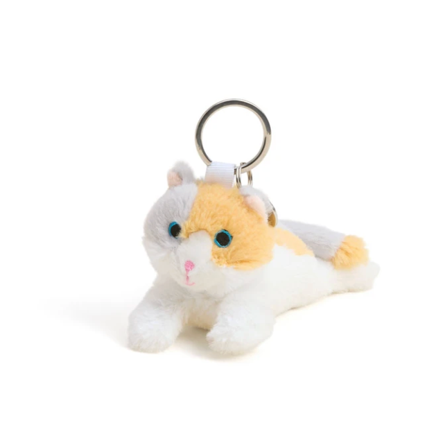 Warmies® Calico Cat Key Ring-INTELEX-Little Giant Kidz