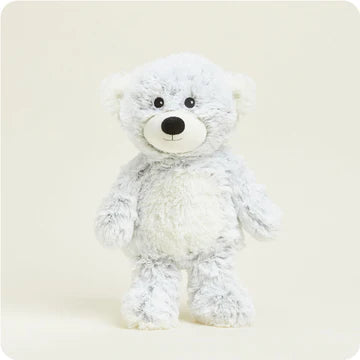 Warmies® Cozy Plush Gray Marshmallow Bear-INTELEX-Little Giant Kidz